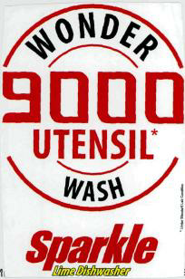 Sparkle Wonder Wash 9000 (label) Device mark 2661108 Trademark