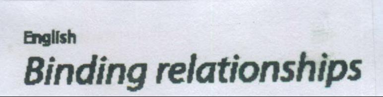 Binding Relationships Device mark 2187404 Trademark