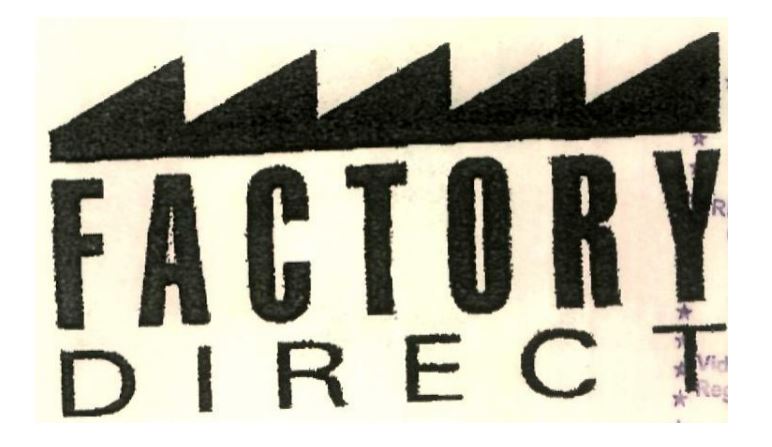 Factory Direct With Device Device mark 1359667 Trademark