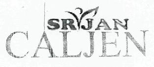 Srijan Caljen(device) Device mark 2539964 Trademark