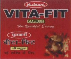 Vita-fit With Label Device mark 1769627 Trademark