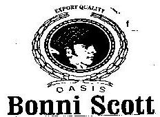 Bonni Scott ( Label) Device mark 1361611 Trademark