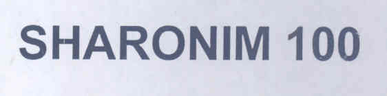 Sharonim 100 (device) Device mark 1735069 Trademark
