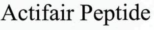 Actifair Peptide Device mark 2627641 Trademark
