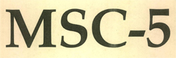 Msc-5 Device mark 2470363 Trademark