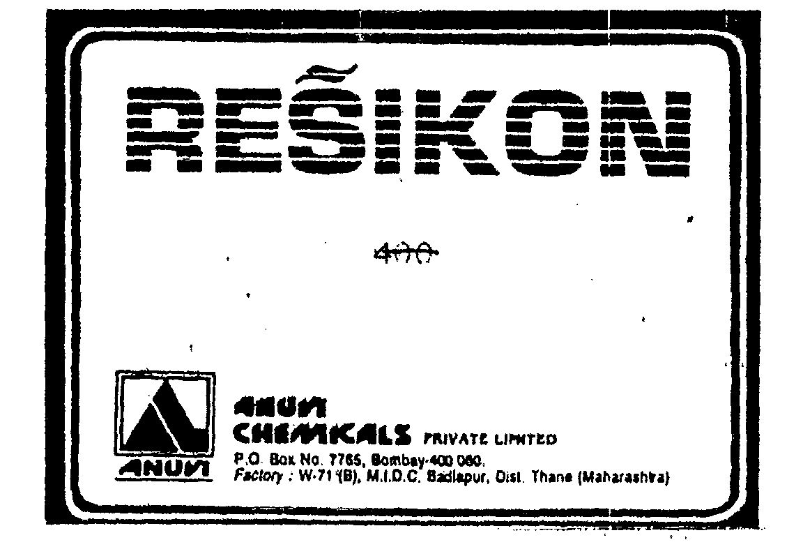 Resikon (device) Device mark 598701 Trademark