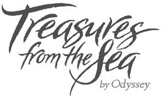 Treasures From The Sea By Odyssey (label) Device mark 2670665 Trademark