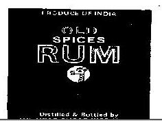 Old Spices Rum Giraf's Head Device Device mark 809383 Trademark