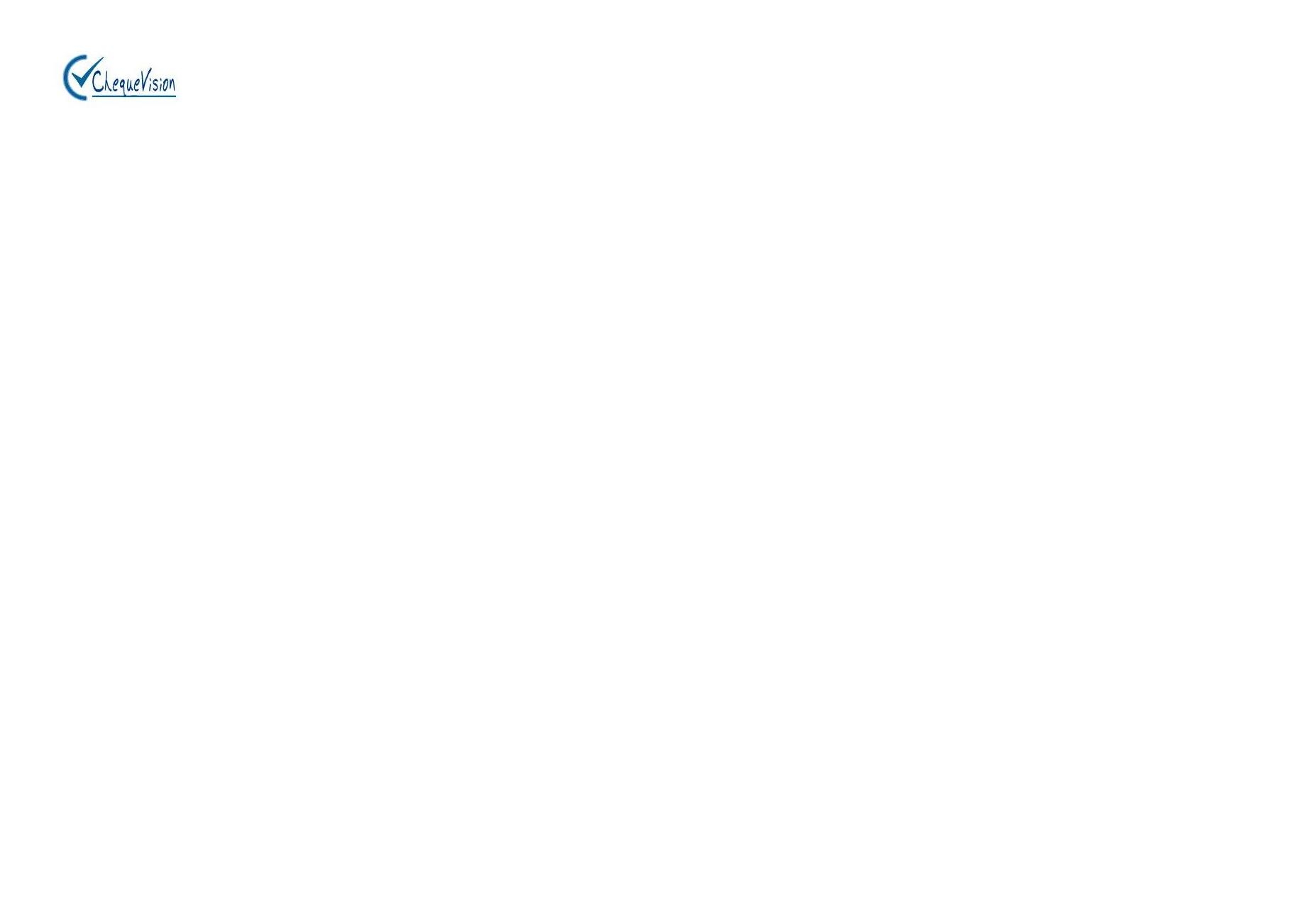 Chequevision Device mark 1983485 Trademark