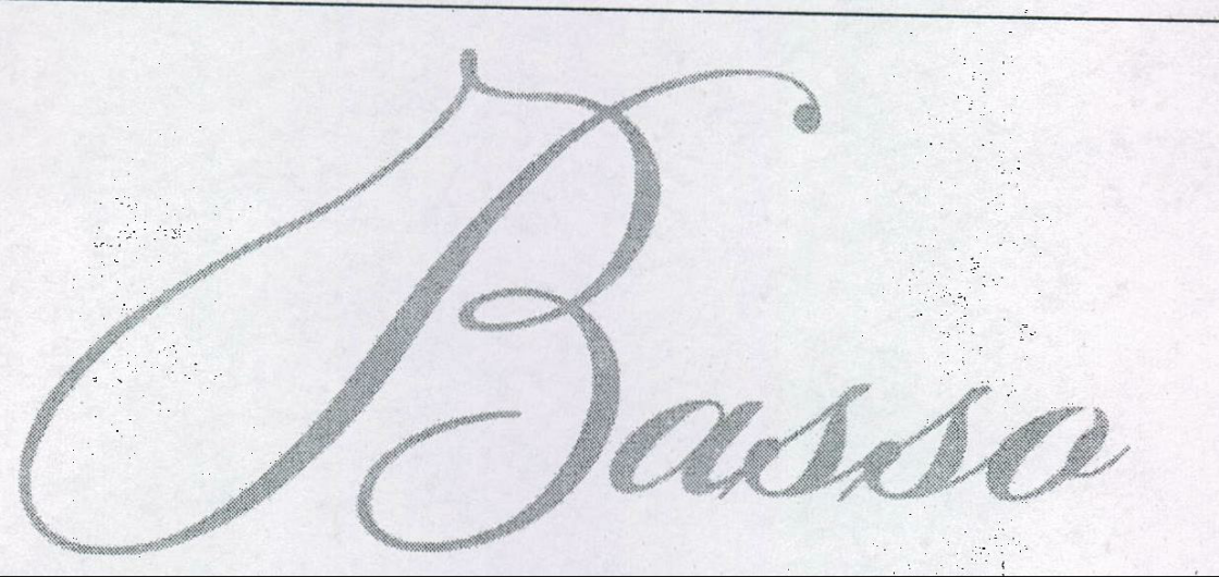 Basso (logo) Device mark 1995889 Trademark