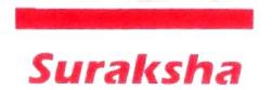 Suraksha (logo) Device mark 1257149 Trademark