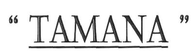 Tamana (device) Device mark 2557742 Trademark