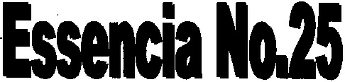 Essencia No.25 (label) Device mark 2162631 Trademark