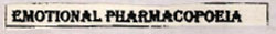 "emotioanl Pharmacopoela" Device mark 781294 Trademark