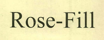 Rose-fill Device mark 2340539 Trademark