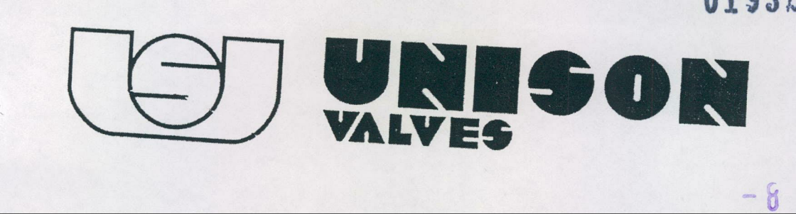 Unison Valves Device mark 1932299 Trademark