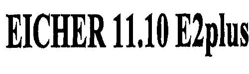 Eicher 11.10 E2plus Device mark 1950621 Trademark