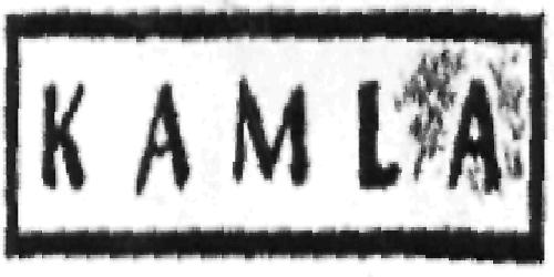 Kamla (device) Device mark 2245587 Trademark