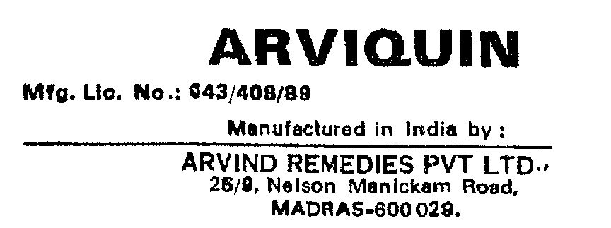 Arviquin Device mark 577949 Trademark