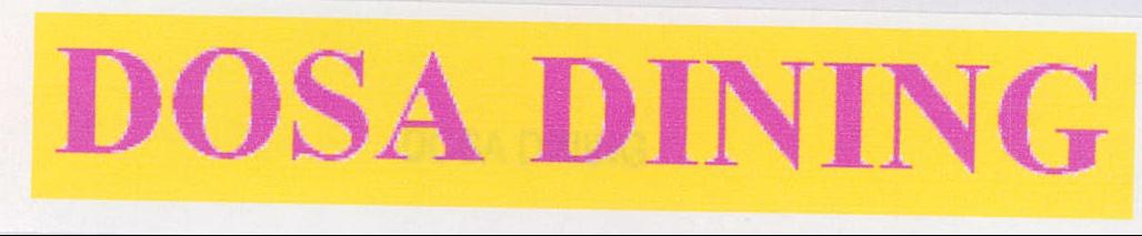 Dosa Dining Device mark 2122730 Trademark