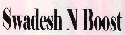 Swadesh N Boost Device mark 2399667 Trademark