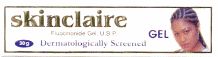 Skinclaire Gel (device Of Girl, Label) Device mark 1520531 Trademark