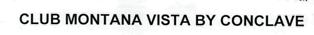 Club Montana Vista By Conclave Device mark 2348258 Trademark