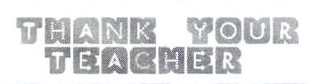 Thank Your Teacher Device mark 2573916 Trademark