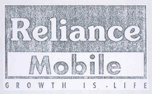 Reliance Mobile(label) Device mark 1423862 Trademark