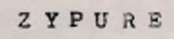 Z Y P U R E Device mark 658744 Trademark