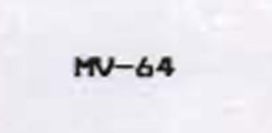Mv-64 Device mark 1019177 Trademark