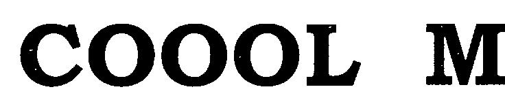 Coool M (device) Device mark 2299637 Trademark