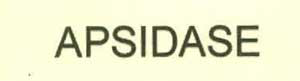 Apsidase Device mark 2421540 Trademark
