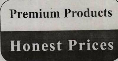 Premium Products, Honest Prices Device mark 1202737 Trademark