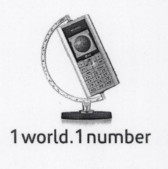 1 World.1 Number (device Of Mobile) Device mark 1466274 Trademark
