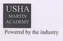 Usha Martin Academy Powered By The Industry Device mark 1845486 Trademark
