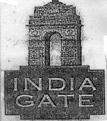 India Gate (label) Device mark 1580380 Trademark