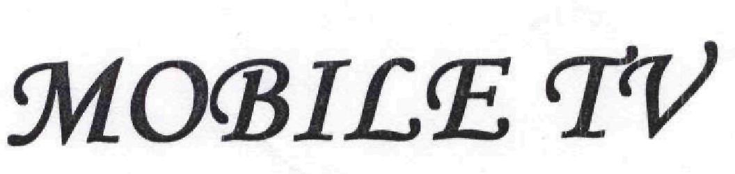 Mobile Tv (device) Device mark 1723618 Trademark