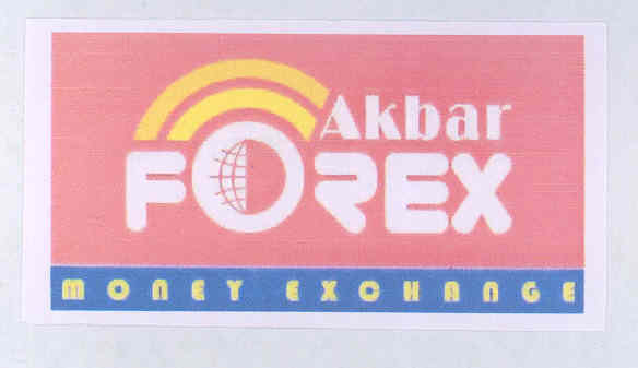 Akbar Forex (label) Device mark 1684699 Trademark