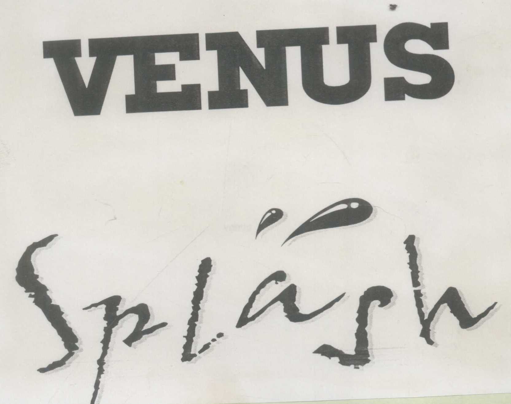 Venus Spiash (label) Device mark 970583 Trademark