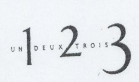 123 Un Delux Trois Device mark 1446058 Trademark