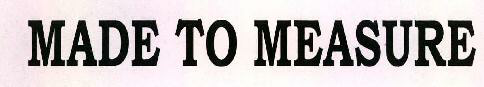 Made To Measure Device mark 2116416 Trademark