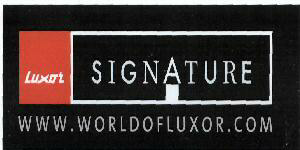 Luxar Signature (label) Device mark 1576230 Trademark