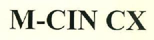 M-cin Cx Device mark 2682324 Trademark