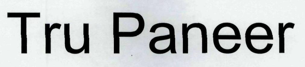 Tru Paneer Device mark 1955714 Trademark