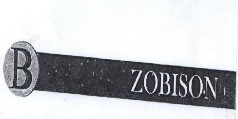B Zobison (label) Device mark 1587428 Trademark