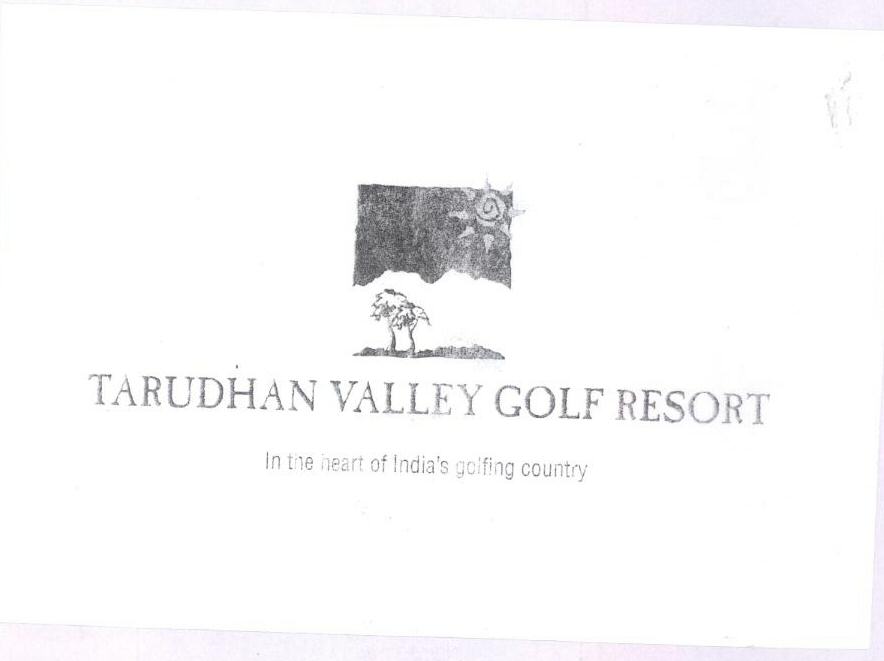 Tarudhan Valley Golf Resort Device mark 1524859 Trademark