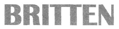 Britten (device) Device mark 2815082 Trademark