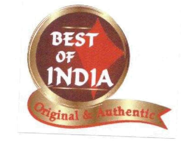 Best Of India (label) Device mark 1638857 Trademark