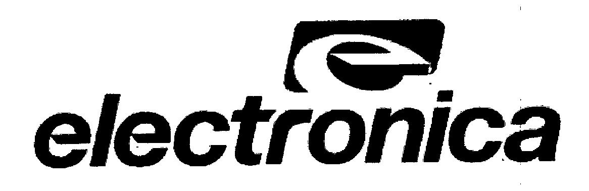 Electronica (logo) Device mark 1313396 Trademark